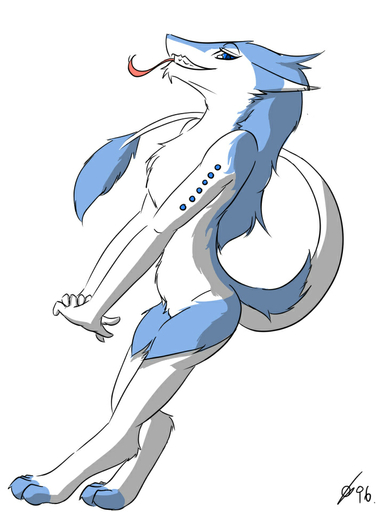 3:4 anthro blue_body blue_fur digital_media_(artwork) female fur looking_at_viewer mammal sergal simple_background solo spicyocean tongue tongue_out white_background // 720x960 // 164.9KB