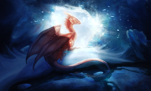 2018 ambiguous_gender arsauron claws digital_media_(artwork) dragon feral greame hi_res horn lying membrane_(anatomy) membranous_wings scalie snow solo spines western_dragon wings // 2500x1508 // 5.2MB