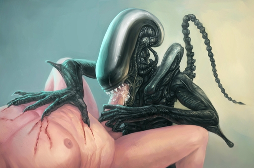 2017 alien ambiguous_gender balls black_body black_skin blood bodily_fluids cum cum_in_mouth cum_inside cum_on_penis duo erection eyeless fellatio forced genital_danger_play genital_fluids genitals hi_res human human_on_humanoid humanoid humanoid_genitalia humanoid_penis interspecies klongi male mammal nipples not_furry nude oral penile penis photorealism questionable_consent reverse_forced_oral rough_sex sex teeth xenomorph // 3050x2020 // 559.6KB