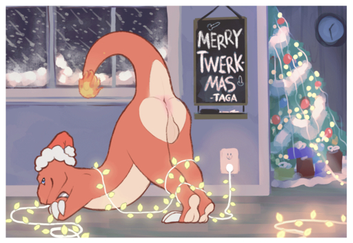 2018 2d_animation all_fours animated anthro anus ass_up backsack balls bedroom_eyes bent_over blue_eyes bouncing_balls bouncing_penis butt chalk chalkboard charmeleon christmas christmas_clothing christmas_headwear christmas_lights christmas_tree claws clock clothing digital_media_(artwork) fire flaccid foreskin frame_by_frame genitals gift grin half-closed_eyes hat headgear headwear holidays humanoid_genitalia humanoid_penis inside inviting looking_at_viewer looking_back looking_back_at_viewer loop male narrowed_eyes nintendo orange_body orange_skin ornament outlet outline penis perineum plant pokemon pokemon_(species) presenting presenting_anus presenting_balls presenting_hindquarters raised_tail reptile santa_hat scalie seductive short_playtime smile snow snowing solo taga tan_balls tan_body tan_penis tan_perineum tan_skin tiptoes toe_claws tree twerking uncut video_games white_outline window // 1130x780 // 3.7MB