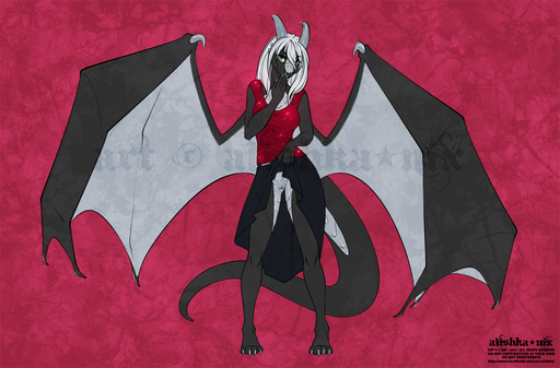 1girls 2019 4_toes 5_fingers alishka anthro breasts clothing distracting_watermark dragon dragoness dress female female_only fingers hair horn membrane_(anatomy) membranous_wings non-mammal_breasts pussy scalie solo standing toes watermark western_dragon white_hair wings // 1280x842 // 1.1MB