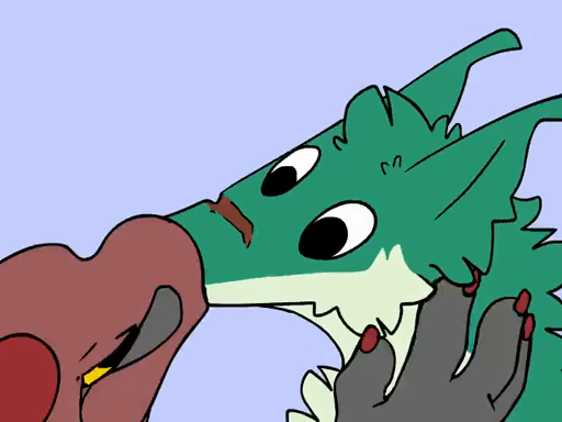 animated anthro beef_fungus_geese duo eyes_closed flute fur green_body green_fur hopfel kissing lizard male multicolored_body musical_instrument musical_note o_o playing_music red_body reptile scalie sergal sound sound_warning surprise two_tone_body webm wind_instrument woodwind_instrument // 640x480, 10.4s // 816.9KB