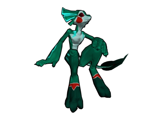3_toes 3d_(artwork) 4:3 ambiguous_gender anthro bent_legs bigbaddab00m biped blue_markings claws conditional_dnp countershading digital_media_(artwork) facial_markings feet green_body green_claws green_skin hand_on_leg head_markings leaf_tail markings red_eyes red_markings scalie sefeiren simple_background sitting solo toes white_background white_body white_countershading // 800x600 // 81.8KB