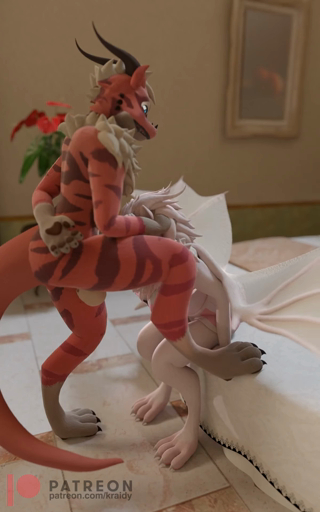 animated anthro bed dragon duo fellatio female first_person_view floaxy furniture hand_on_head hi_res kraidy male malefemale oral penile pov_blowjob sex sitting spread_wings webm wings // 1200x1920, 30.1s // 4.8MB