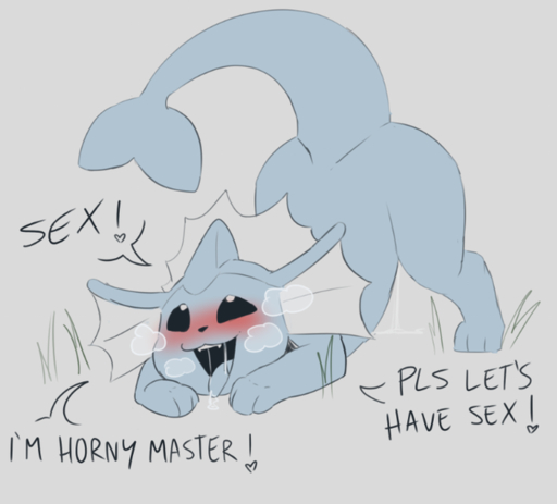 ahegao ambiguous_gender ass_up begging blue_body blush bodily_fluids dirty_talk drooling eeveelution feral imaaahorny in_heat looking_pleasured marine nintendo pokemon pokemon_(species) raised_tail saliva sketch solo text tongue tongue_out vaporeon video_games // 680x615 // 180.2KB