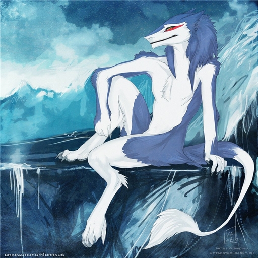 1:1 amber_eyes anthro barefoot belly biped blood_warpaint blue_body blue_fur blue_hair casual_nudity chest_tuft claws cloud feet finger_claws fur grey_claws hair half-closed_eyes long_hair looking_at_viewer male mammal markus_(dowantanaccount) mountain narrowed_eyes nipples nude outside paws sergal signature sitting sky smile snow solo star starry_sky tail_tuft toe_claws tuft vagabondbastard white_belly white_body white_fur white_nipples // 1000x1000 // 206.1KB