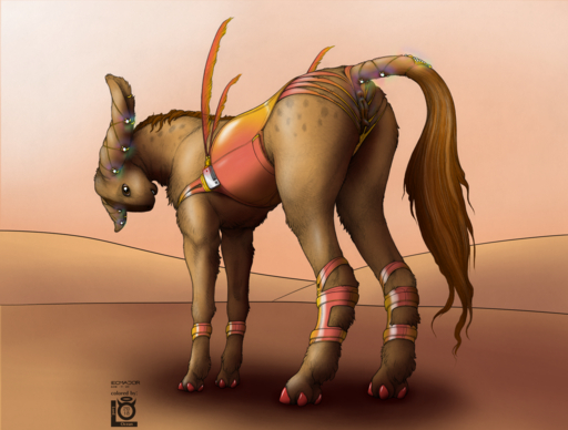 2018 alien anus butt clothing color_edit colored desert dunes ecmajor edit fathier female feral genitals hi_res hooves lingerie looking_at_viewer lord_ocean presenting presenting_hindquarters pussy simple_background solo standing star_wars // 1596x1210 // 2.7MB