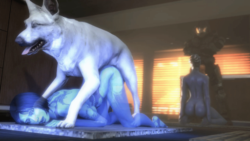 16:9 3d_(artwork) 3d_animation alien alien_humanoid all_fours animated armor artificial_intelligence asari barely_visible_genitalia barely_visible_penis bestiality butt canid canine canis cortana_(halo) digital_creature digital_media_(artwork) doggystyle domestic_dog fellatio female female_on_feral female_penetrated feral feral_penetrating feral_penetrating_human from_behind_position genitals group hologram huge_filesize human human_on_feral human_on_humanoid human_penetrated humanoid interspecies liara_t'soni male malefemale male_penetrating male_penetrating_female mammal master_chief noname55 nude oral penetration penile penis sex sf short_playtime translucent translucent_body video_games widescreen // 1280x720 // 37.9MB