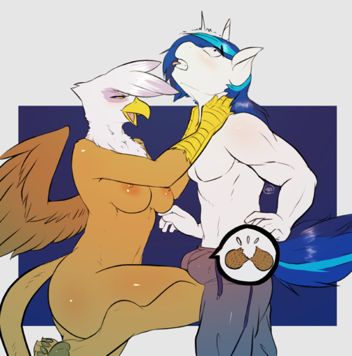 absurd_res anthro anthrofied areola avante92 avian ballbusting beak bite biting_own_tongue bottomwear breasts brown_body brown_feathers brown_fur bulge clothed clothing cock_and_ball_torture duo equid equine feathered_wings feathers female food fruit fur genital_torture gilda_(mlp) gryphon hair hand_on_neck hi_res hindpaw horn horse knee_strike kneeling male mammal midriff multicolored_hair muscular muscular_male mythological_avian navel nipples nude nut_(fruit) open_beak open_mouth pain pants partially_clothed pawpads paws peanut_(food) pecs plant self_bite shining_armor_(mlp) shocked sweatpants teeth tongue tongue_bite tongue_out topless unicorn violence white_body white_feathers white_fur wings yellow_eyes // 2380x2408 // 1.4MB