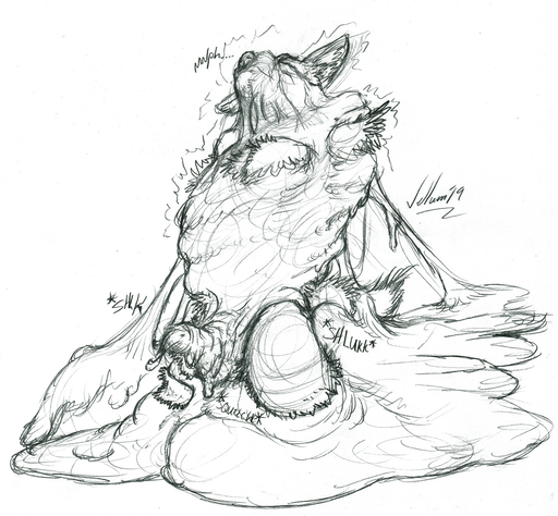 ambiguous_gender ambiguous_pred anthro bdsm biped blob_creature bondage bound canid canine canis coyote erection fur genitals hi_res male maleambiguous male_prey mammal nude penis sketch slave slime traditional_media_(artwork) tuuwa vellum vore // 1353x1253 // 410.5KB