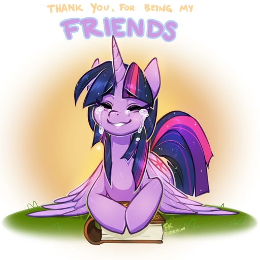 1:1 2019 bodily_fluids book crying emotional english_text equid equine feathered_wings feathers female feral fluff-kevlar friendship_is_magic hasbro horn horse mammal my_little_pony solo tears text twilight_sparkle_(mlp) winged_unicorn wings // 1126x1126 // 94.4KB