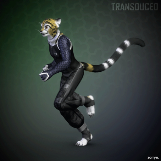1:1 3d_(artwork) 3d_animation action_pose animated anthro cheetah claws clothed clothing digital_media_(artwork) feet felid feline male mammal plantigrade pose running short_playtime solo stirrup_footwear toes verall zorryn // 900x900 // 6.9MB