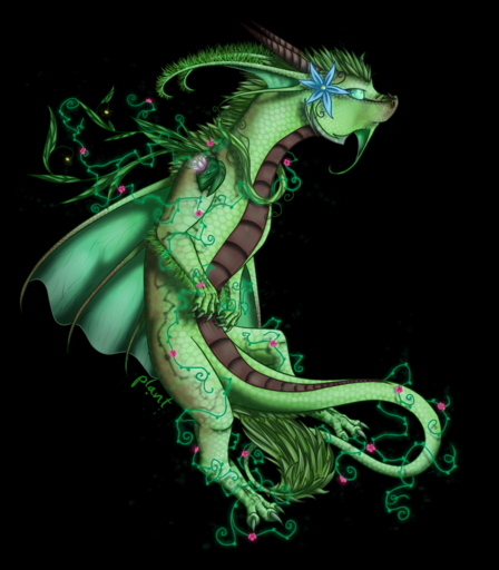 2016 alpha_channel claws digital_media_(artwork) dragon feral green_body green_hair green_scales hair hi_res horn mistyrdis scales solo // 1050x1200 // 1.0MB